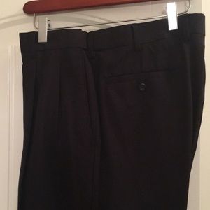 Pleat front trousers